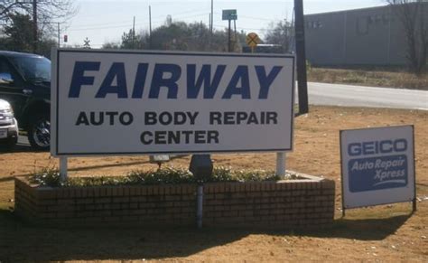 fairway auto body collision repair shop